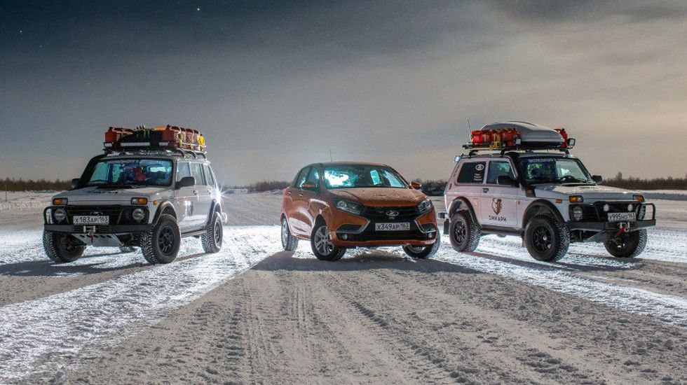 «Дикари» отправляются в Якутию на Lada 4×4 и Xray