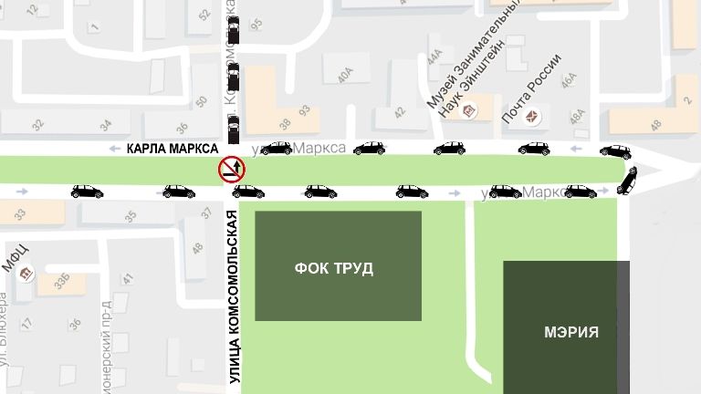Изменена схема движения на самом аварийно-опасном перекрестке Тольятти