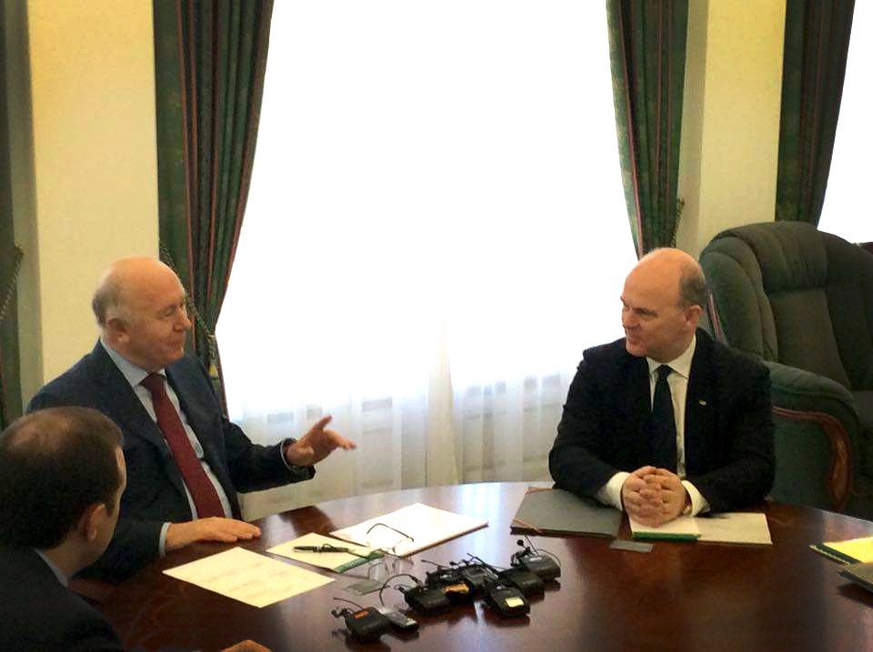 Николя Мор встретился с губернатором Самарской области