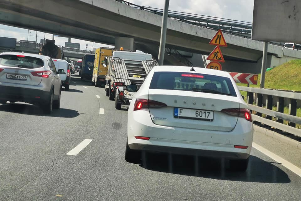 Новая Skoda Octavia уже на дорогах России