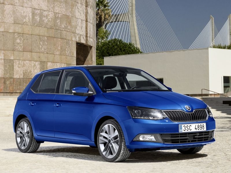 Новая SKODA Fabia разбилась на «отлично»
