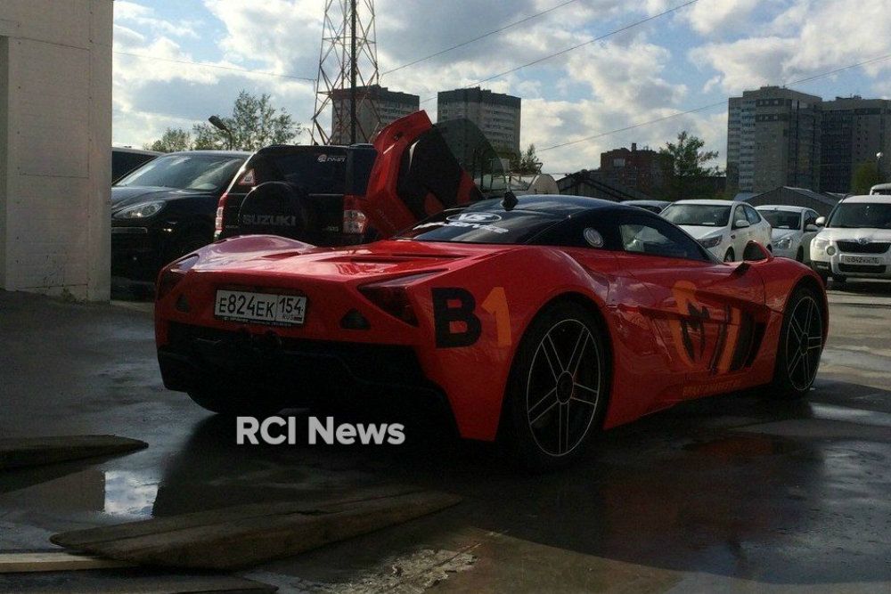 Восстановлен первый российский спорткар Marussia