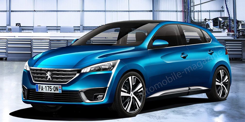 Peugeot 208 нового поколения появится в 2019 году  