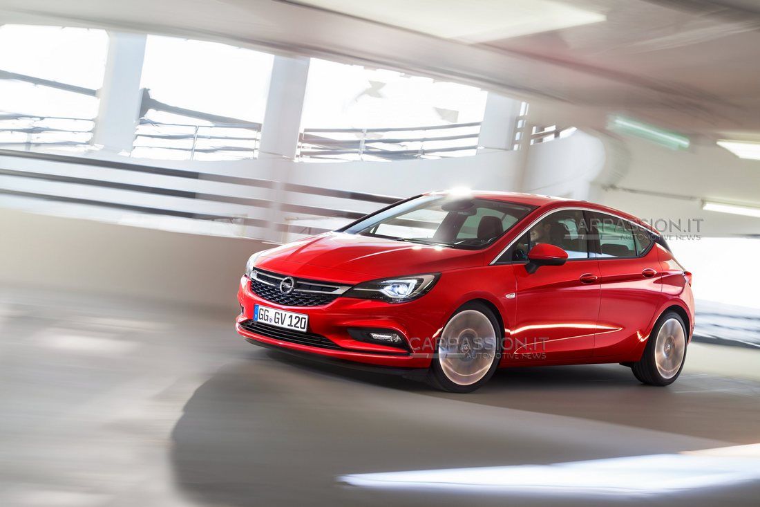 Opel Astra нового поколения рассекретили досрочно