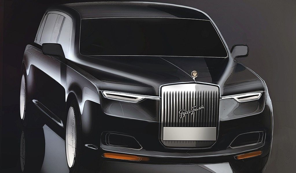 Опубликованы эскизы лимузина для президента