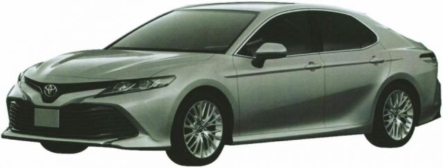 Toyota запатентовала  в России новую Camry