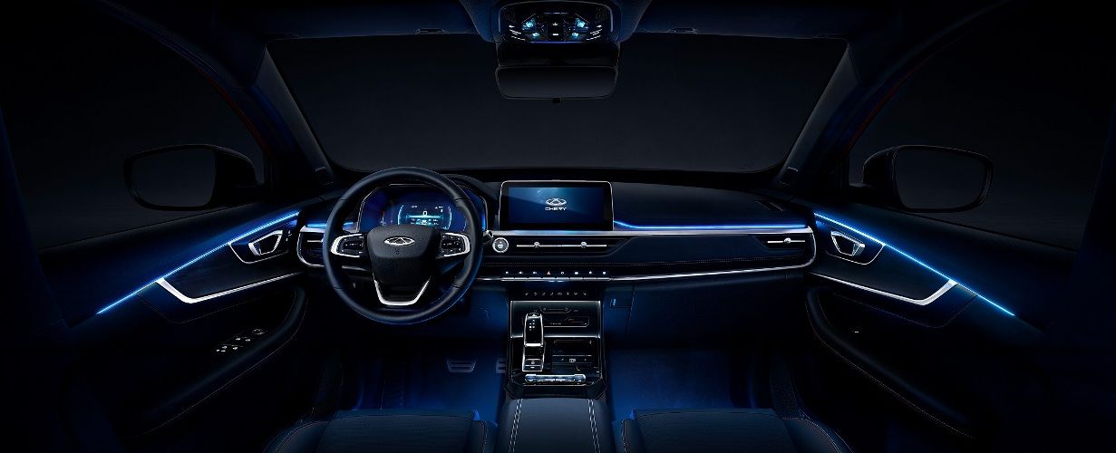 Официально представлен интерьер кроссовера CHERY TIGGO 7 PRO