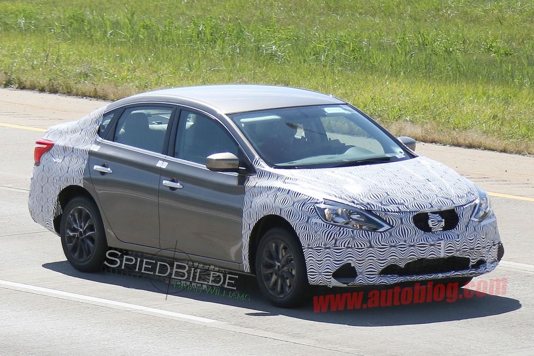 Обновленная Nissan Sentra впервые показалась на фото
