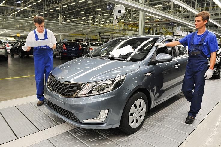 В РФ отзывают более 100 тысяч Kia Rio