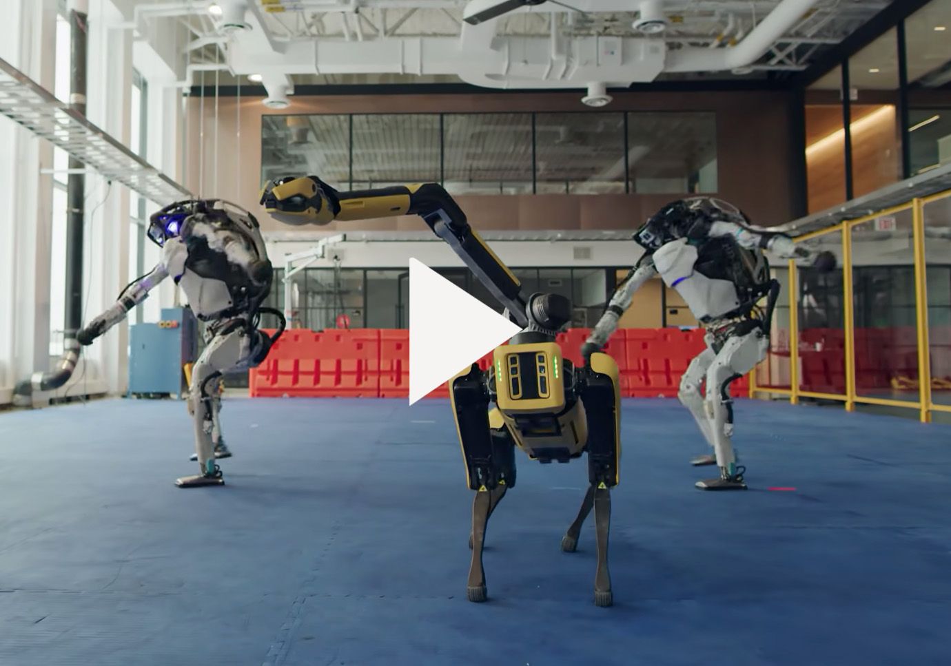 Роботы Boston Dynamics станцевали под хит шестидесятых (видео)